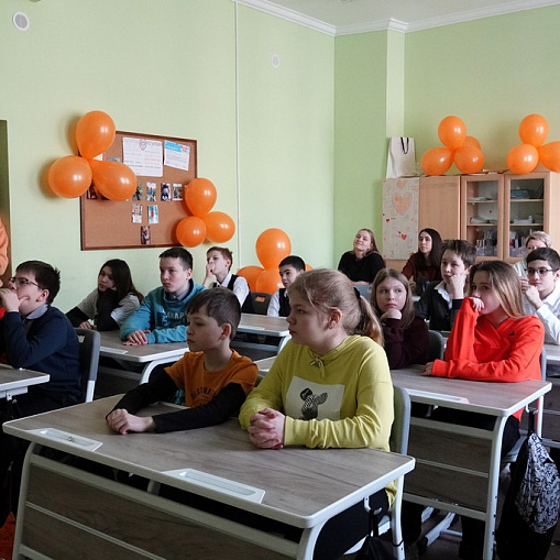 Урок Добра в школе № 2033
