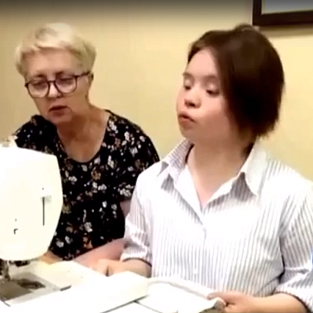 В Уфе официально трудоустроили девушку с синдромом Дауна