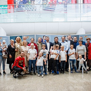 В Москве открылась благотворительная фотовыставка #ФУТБОЛВОБЛАГО в поддержку людей с синдромом Дауна